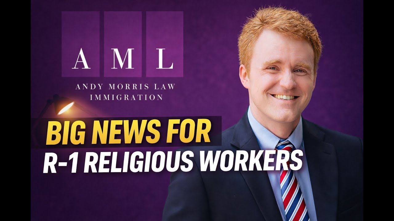 BIG NEWS FOR R-1 RELIGIOUS WORKERS