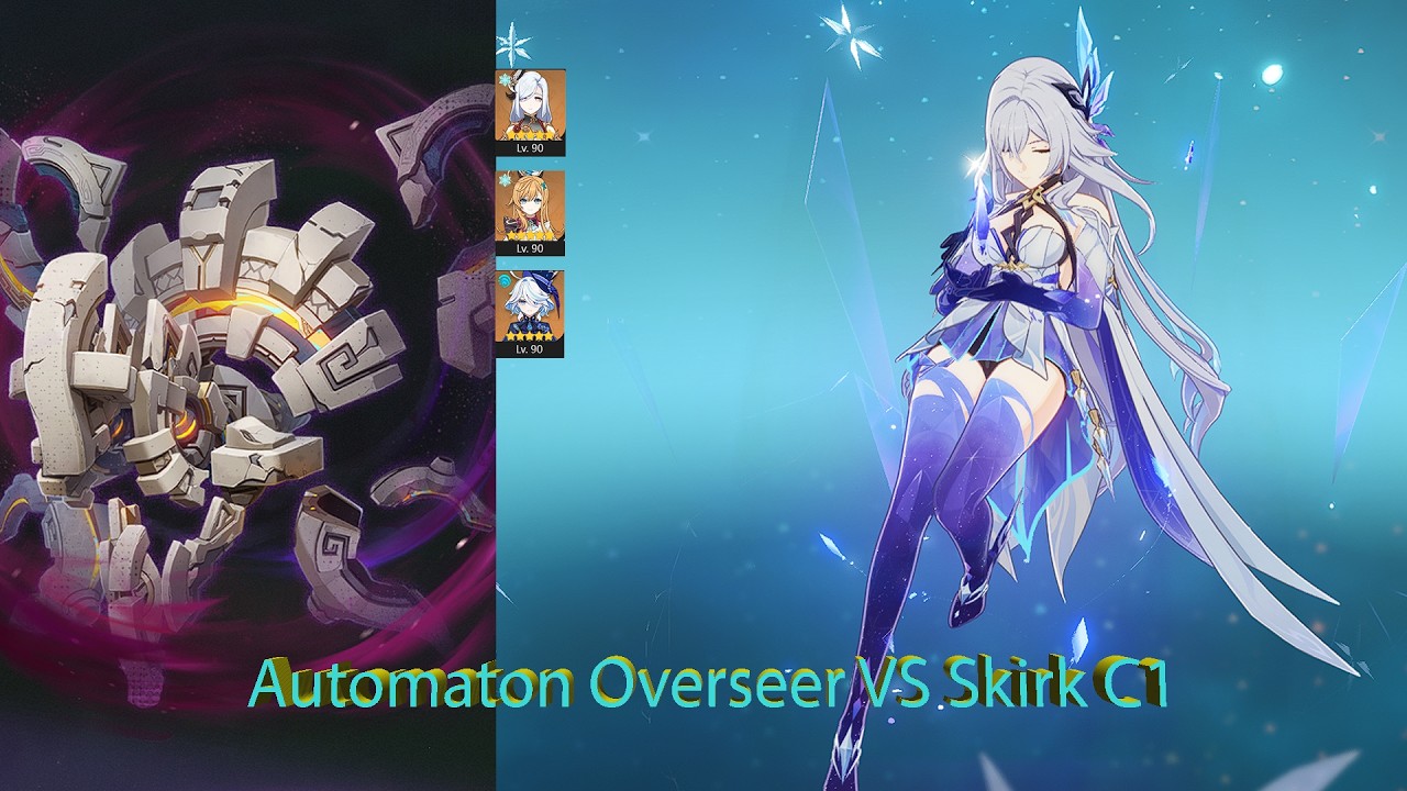 Skirk C1 VS Automaton Overseer - Styigian dire (difficulty 6)