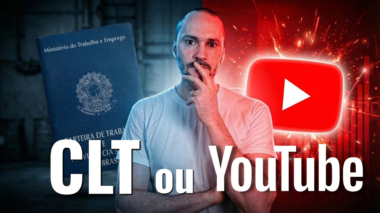 Como sair da CLT e viver de YouTube em 2026