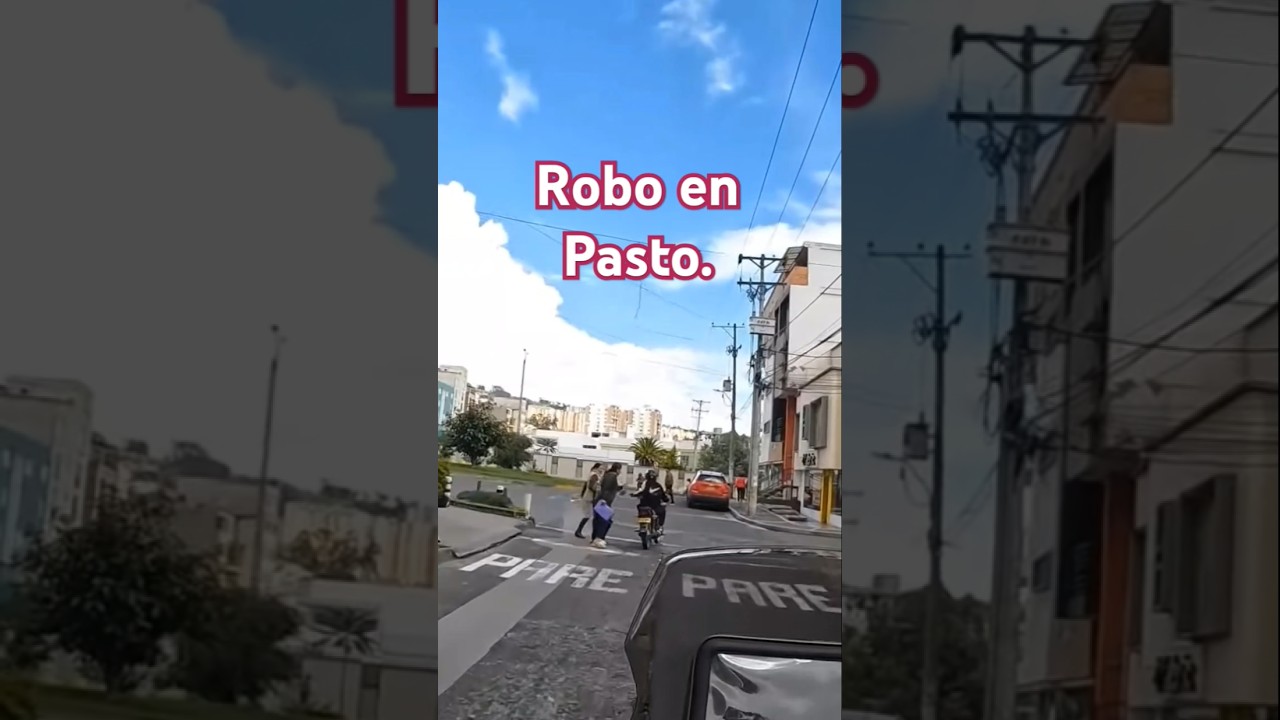 Robo en Pasto #pasto #mototaxis #colombia #nari&ntilde;o #hurtos #ladrones #seguridad #motos #ratas