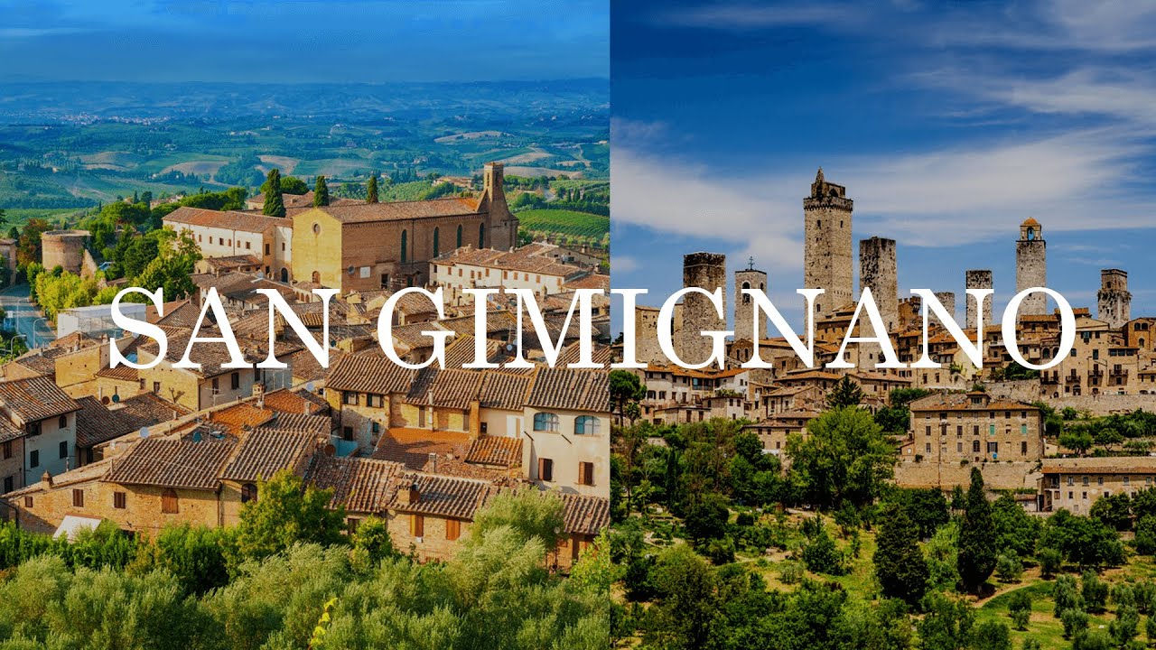 4 Saatte San Gimignano Turu - İtalya (Toskana) 🌍 2021 Vlog