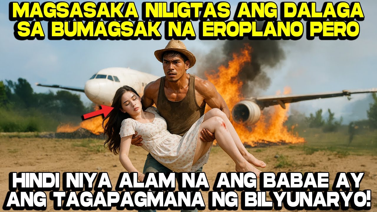 Magsasaka Niligtas ang Dalaga mula sa Bumagsak na Eroplano, Pero...