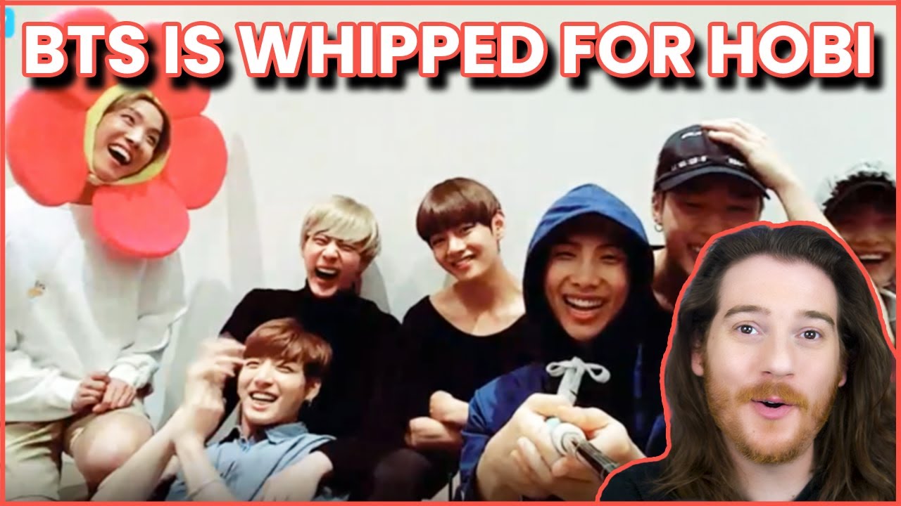 BTS is WHIPPED for oblivious HOBI reaction!