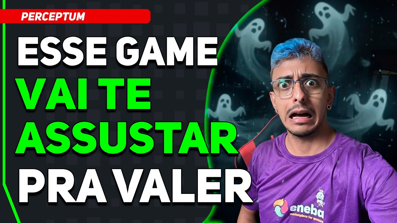 GAMEPLAY INOVADORA nesse NOVO JOGO de Terror | Perceptum