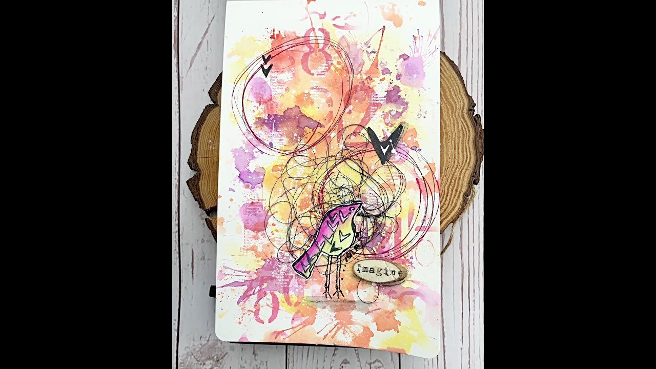 Simple background techniques with Tracy Evans #tracyevansboutiquedesigns