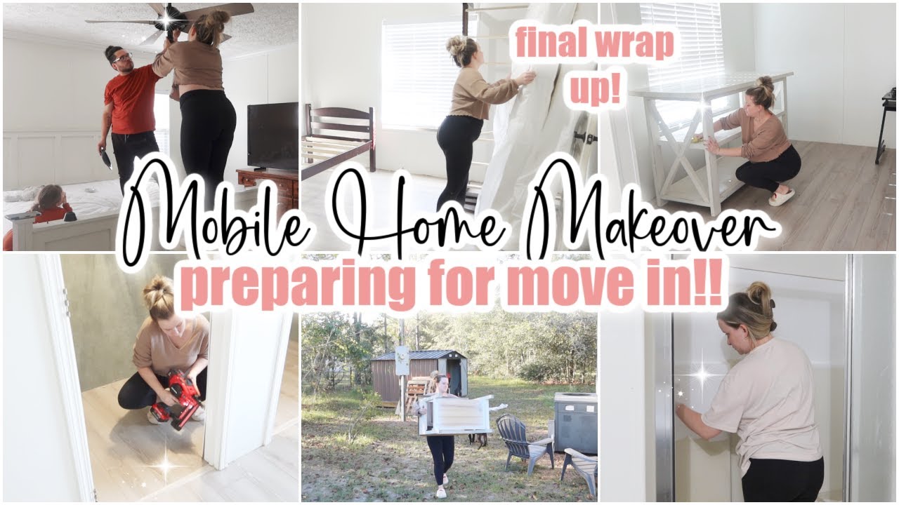 🏠 MOBILE HOME MAKEOVER WEEK NINE // final wrap up // Double Wide Fixer Upper