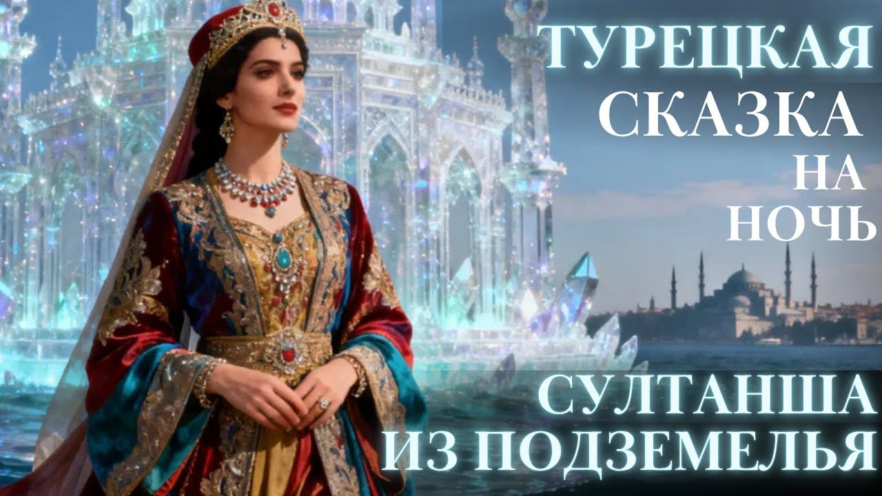 Турецкая сказка на ночь для взрослых| Султанша из подземелья| Аудиосказки для сна|заснуть #сказка