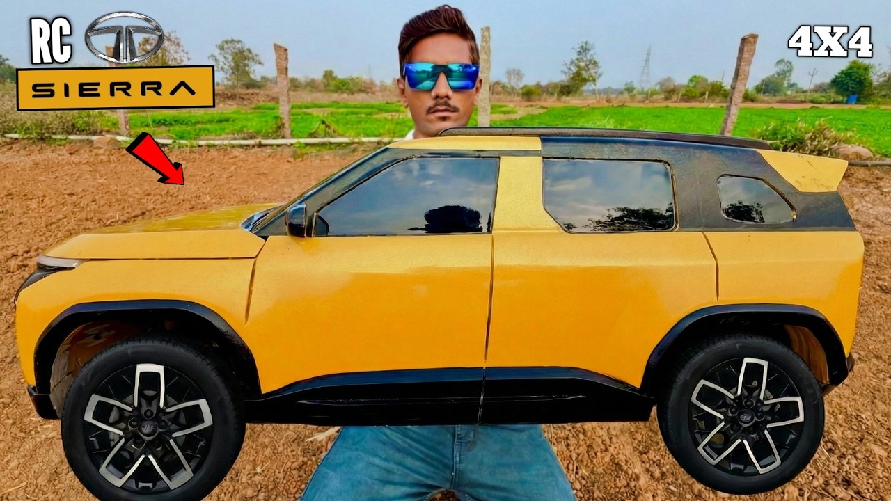 RC Handmade TATA Sierra 4X4 Car Unboxing – Chatpat toy tv