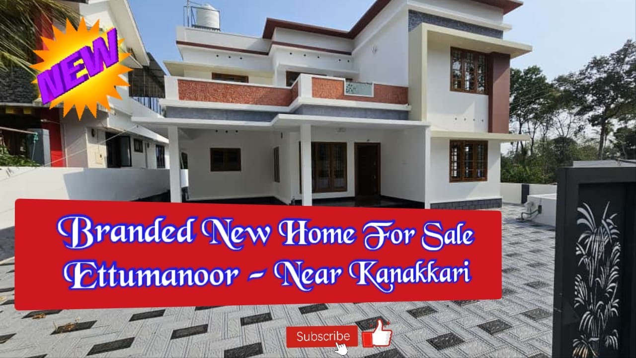 Ettumanoor - Near Kanakkari , Royal Look House For Sale