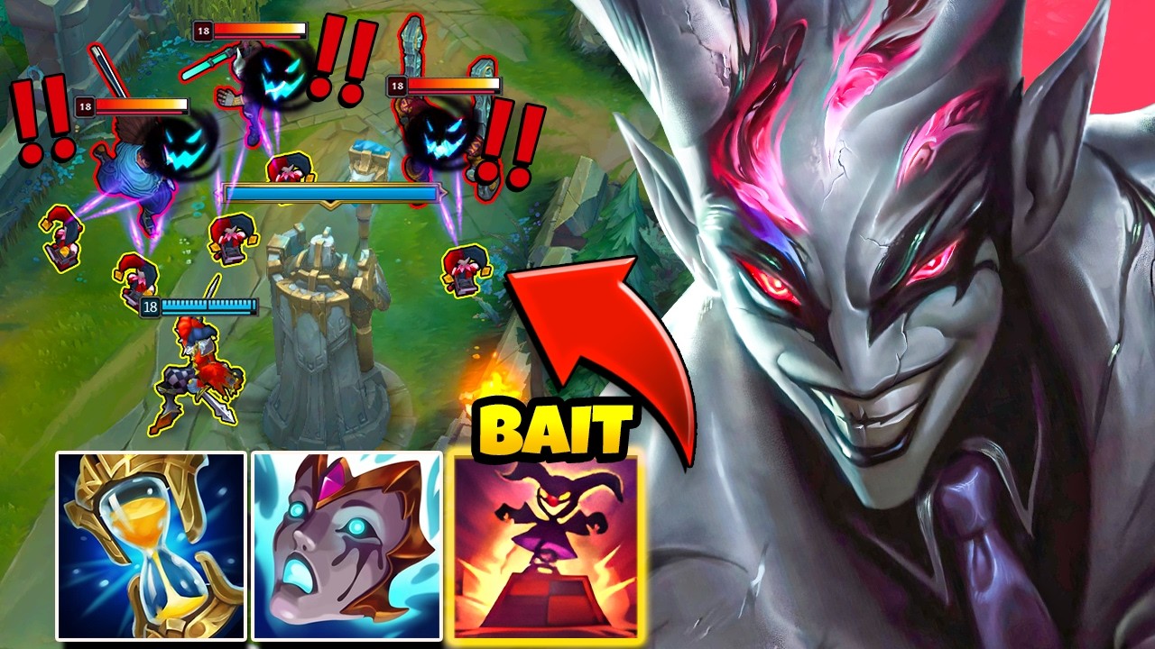 This is why picking 4 Melee champs into AP Shaco is NEVER a good idea...