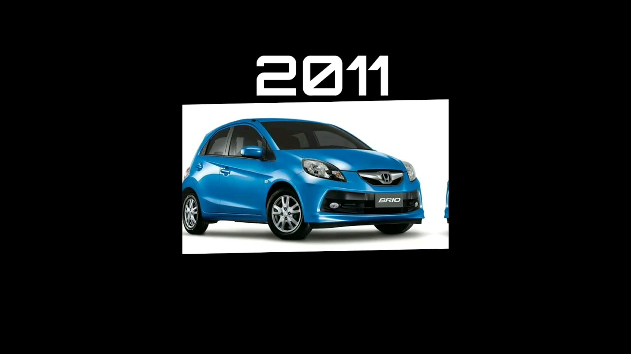 Evolution Of Honda Brio (2011-2023) #evolution #honda #hondabrio #brio #2023 #shorts