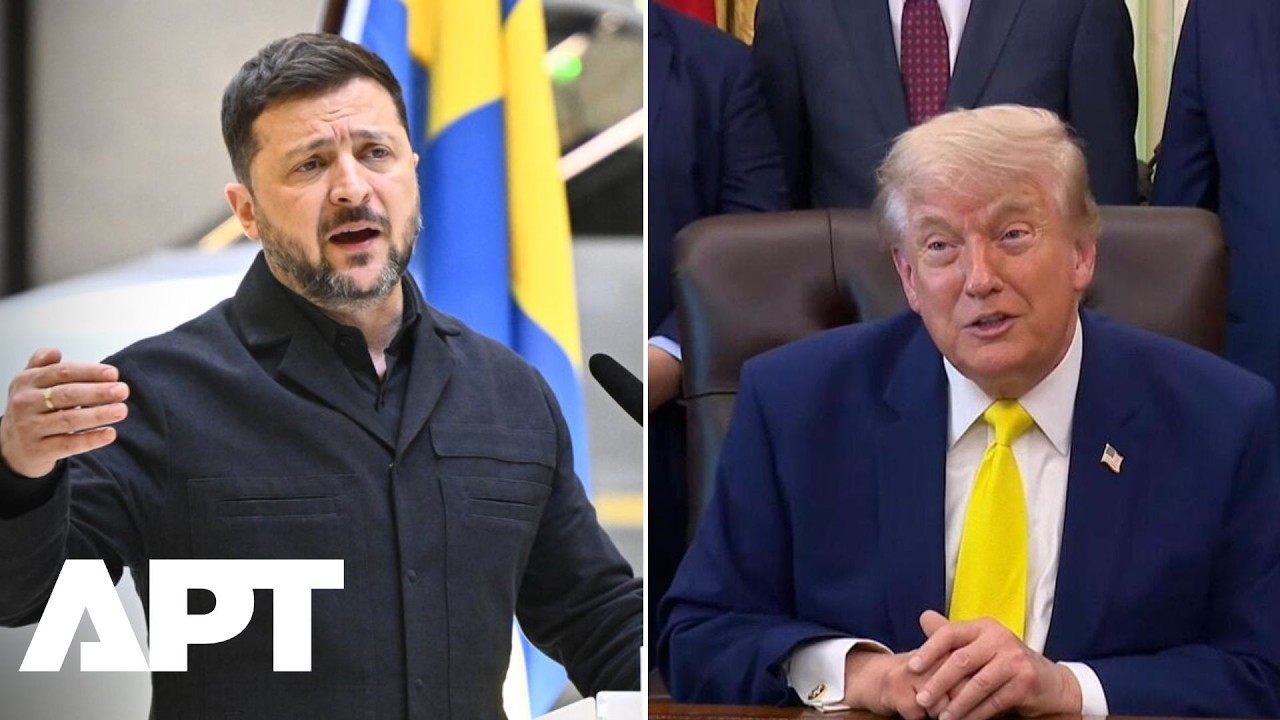 Трамп отреагировал на открытое письмо Зеленского с предложением встречи с Путиным: &laquo;Они должны эт...