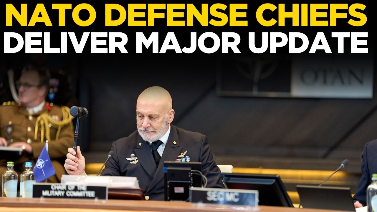 NATO Military Committee LIVE | Adm. Giuseppe Cavo Dragone & Gen. Hyldgaard Brief Media | Copenhagen