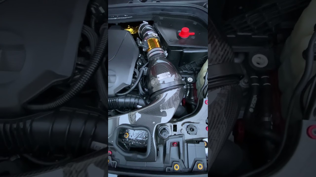 My mini cooper s  engine bay 