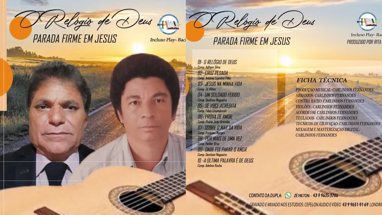 PARADA FIRME EM JESUS- Z&Eacute; HILTON E BARBOSA MAIS UM SUCESSO - REL&Oacute;GIO DE DEUS