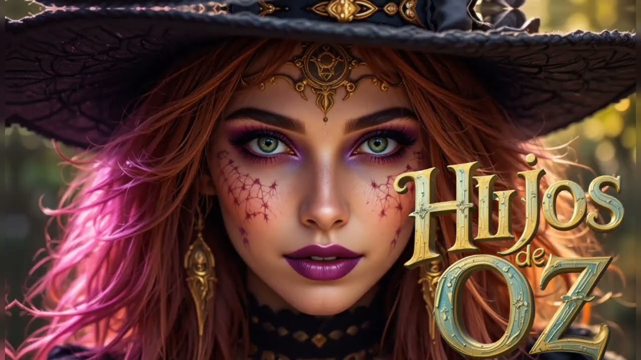 Hijos de Oz - Morgana, Bruja sin cadena | 100% Folk metal, #Rock #mago  #folkmetal 