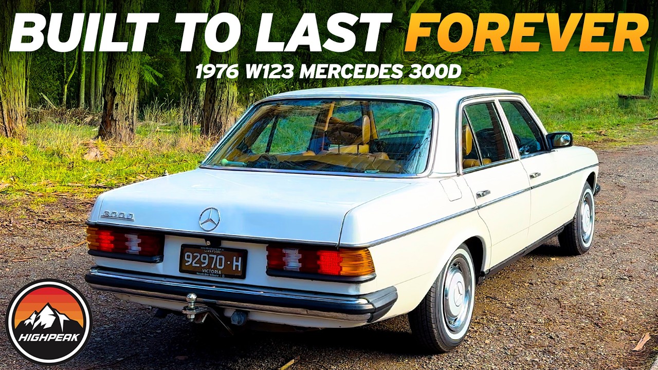 The Most Important Mercedes Ever Made – 1976 Mercedes W123 300D Review