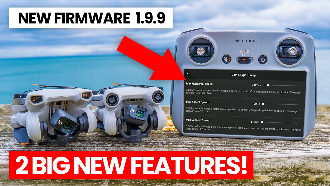 DJI MINI 3 PRO | FIRMWARE UPDATE - 2 BIG NEW Features & BEST SETTINGS! V01.00.0500 - DJI FLY 1.9.9