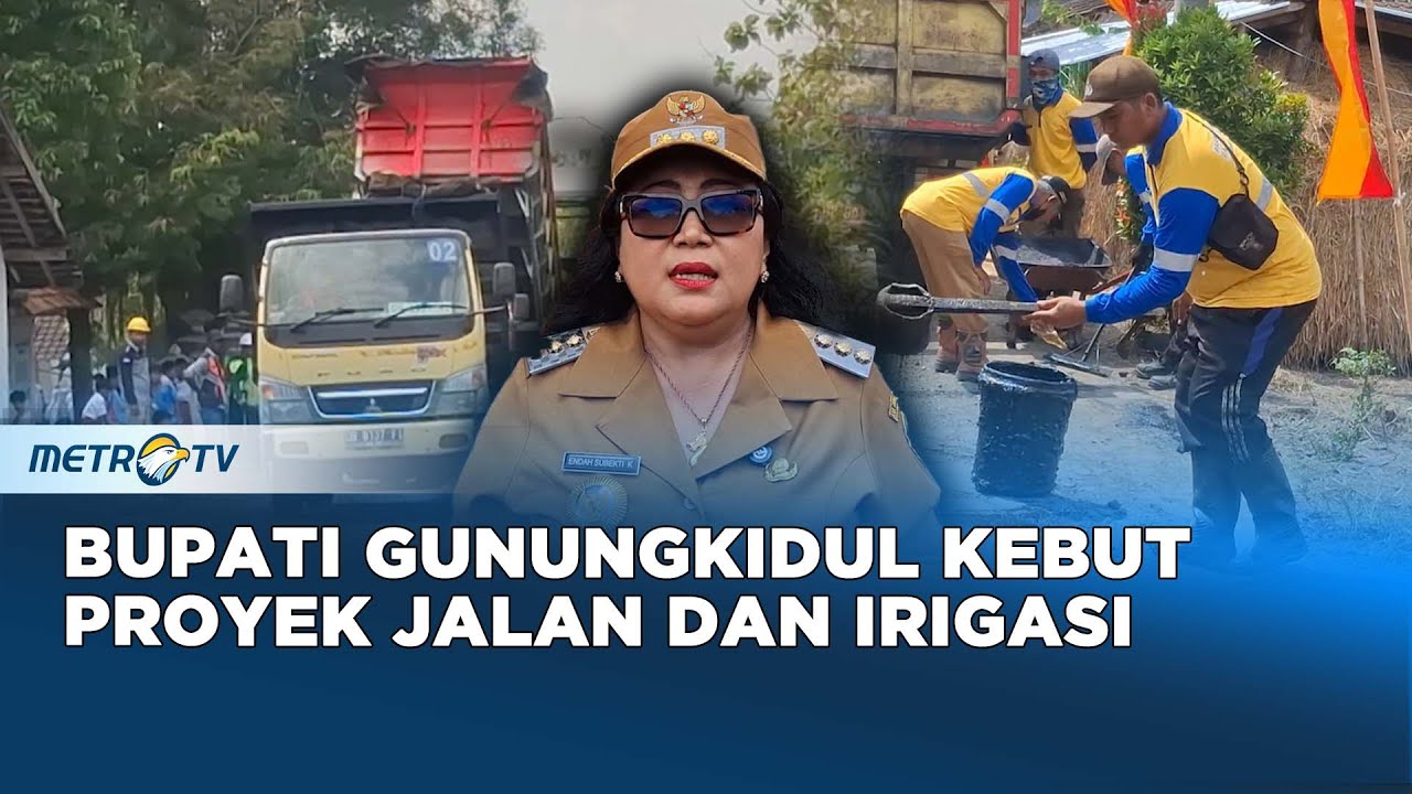 Bupati Gunungkidul Awasi Ketat Proyek Infrastruktur