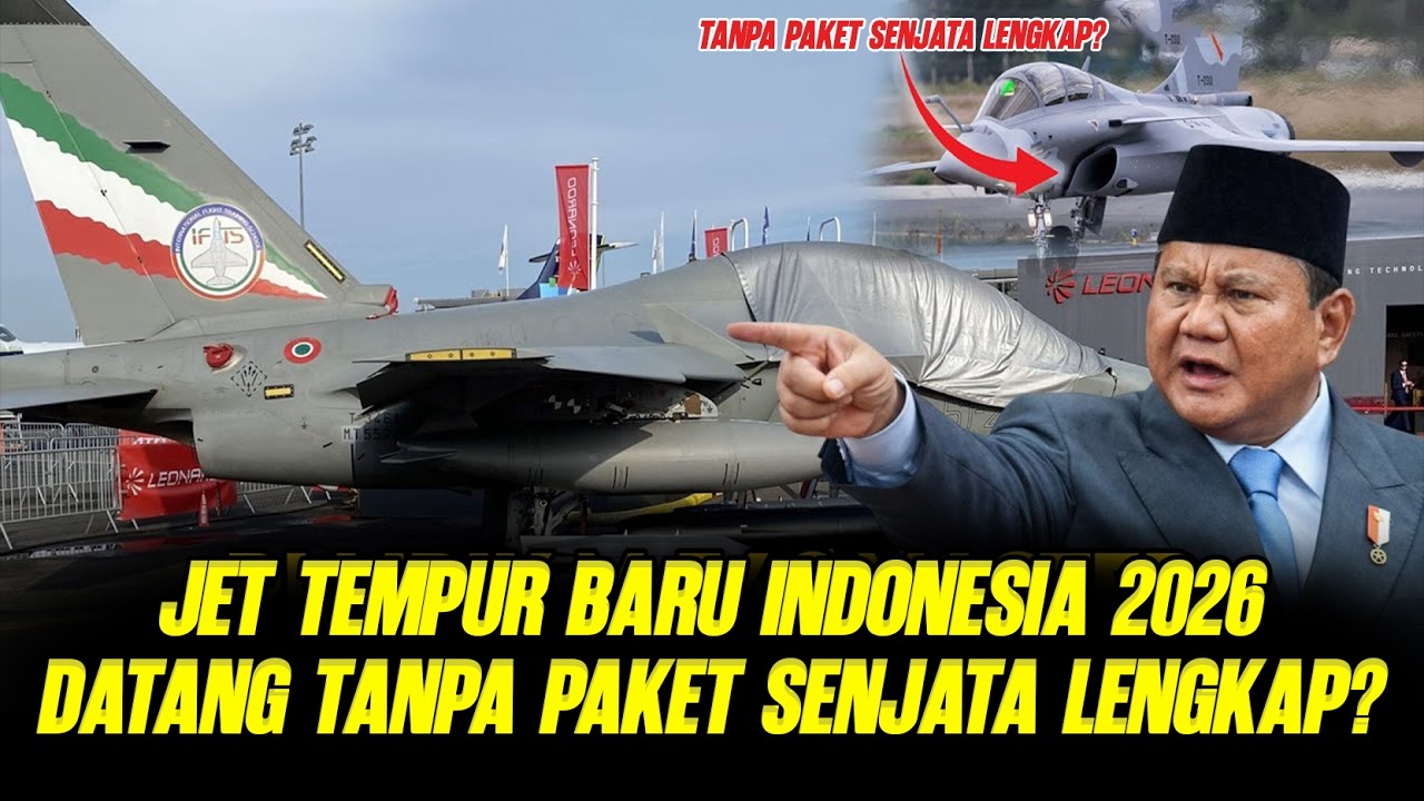 TARING BARU NUSANTARA! Jet Tempur Baru Indonesia 2026 Datang Tanpa Paket Senjata Lengkap?