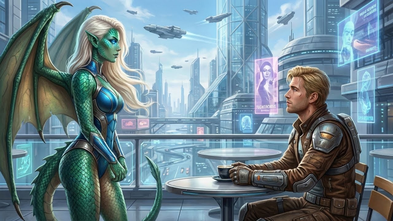 «¿Podrías darme un abrazo, por favor?», le preguntó la pobre dragona al humano; su reacción la .....