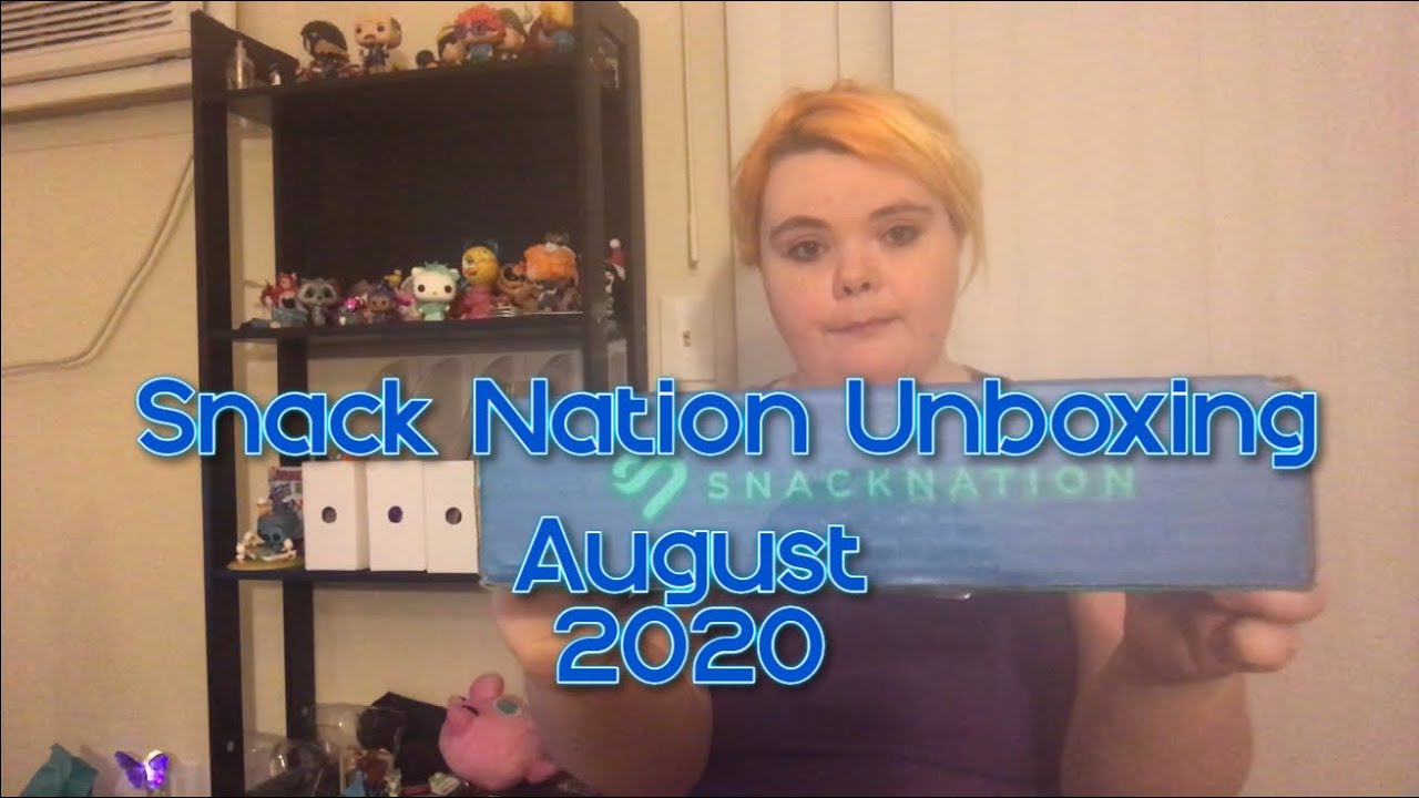 Snacknation August Unboxing