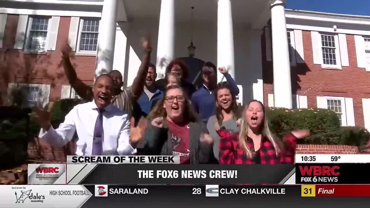 Sideline Scream of the Week - The FOX6 News Crew!