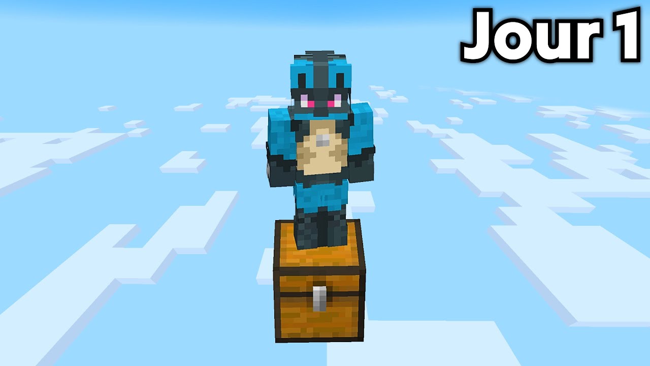 100 Jours sur un Coffre dans Minecraft..