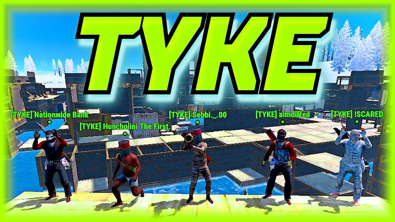 💸HOW TYKE deffend in TAC 4x4 on VITALITY EU 10x | 30v6/28v8 | TYKE | Rust Modded🔥
