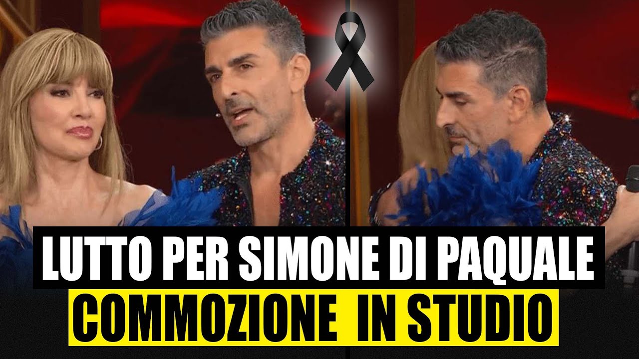 MORTA LA MADRE DI SIMONE DI PASQUALE. LUI IN DIRETTA A BALLANDO CON LE STELLE: &ldquo;NON POTEVO MANCARE&rdquo;
