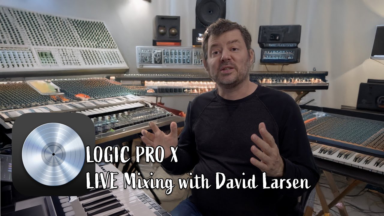The best way to mix in Logic Pro X - LIVE