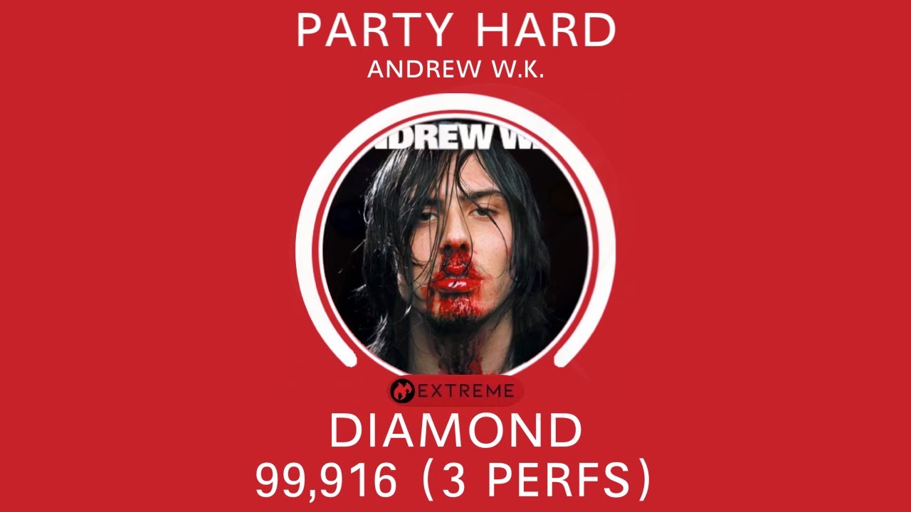 [Beatstar] Party Hard - Andrew W.K. - Diamond 99,916 (3 perfs)
