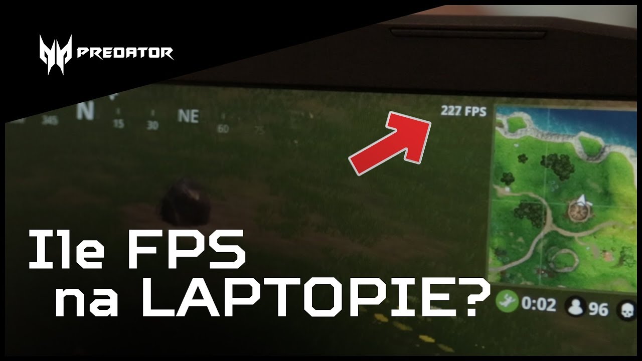 Pubg vs. Fortnite - ile FPS można wycisnąć na Predator Helios 300?