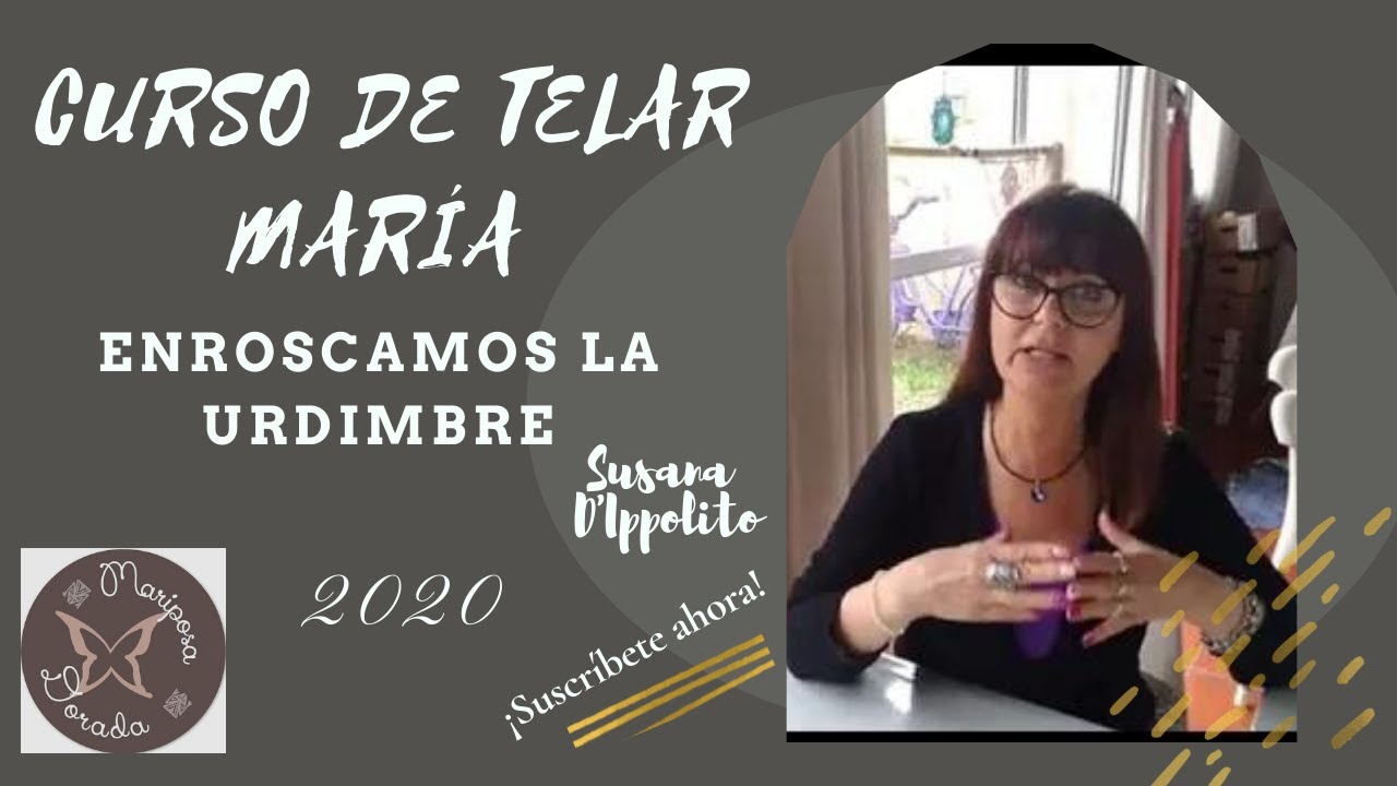 CURSO DE TELAR MARÍA. PUNTOS EMPEZAMOS EL BOLSOOOO!!!! Y no hay un Susytip, ni dos....hay tressss!!!