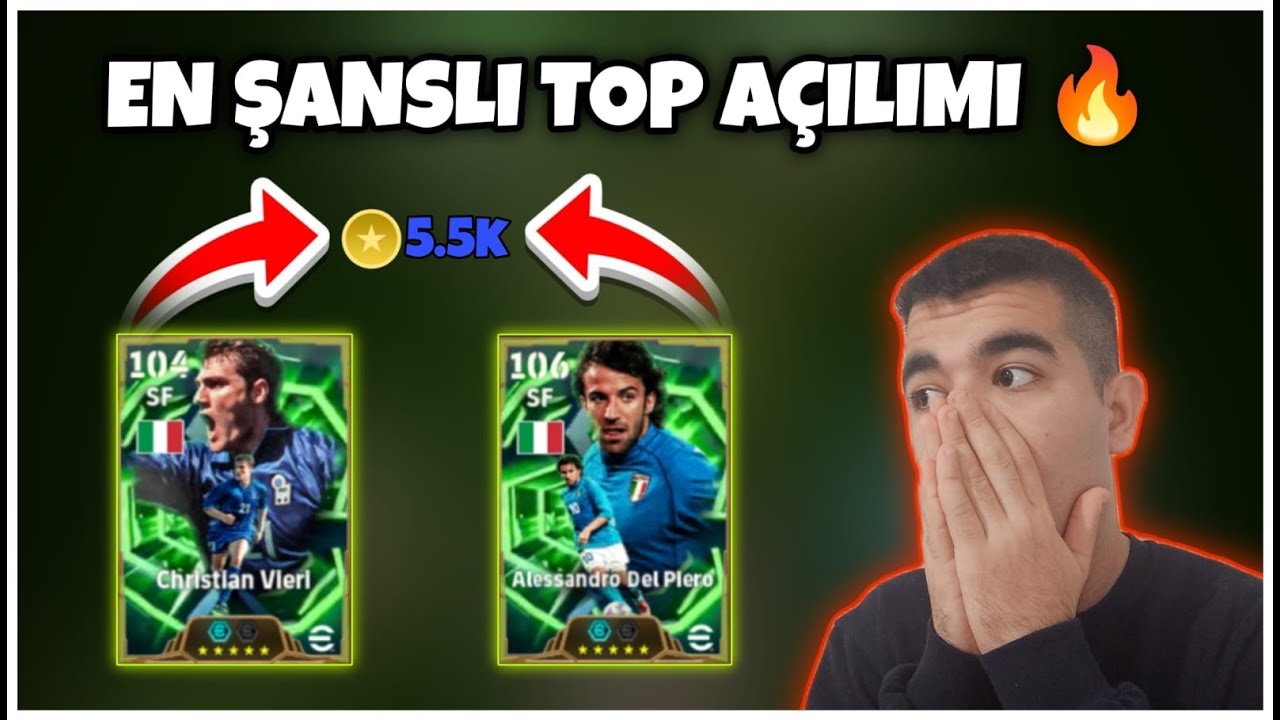 EN ŞANSLI TOP AÇILIMI 😱 SADECE 5500 MC İLE GELENLER ŞOK ETTİ 🔥 - (eFootball 2026 Mobile)