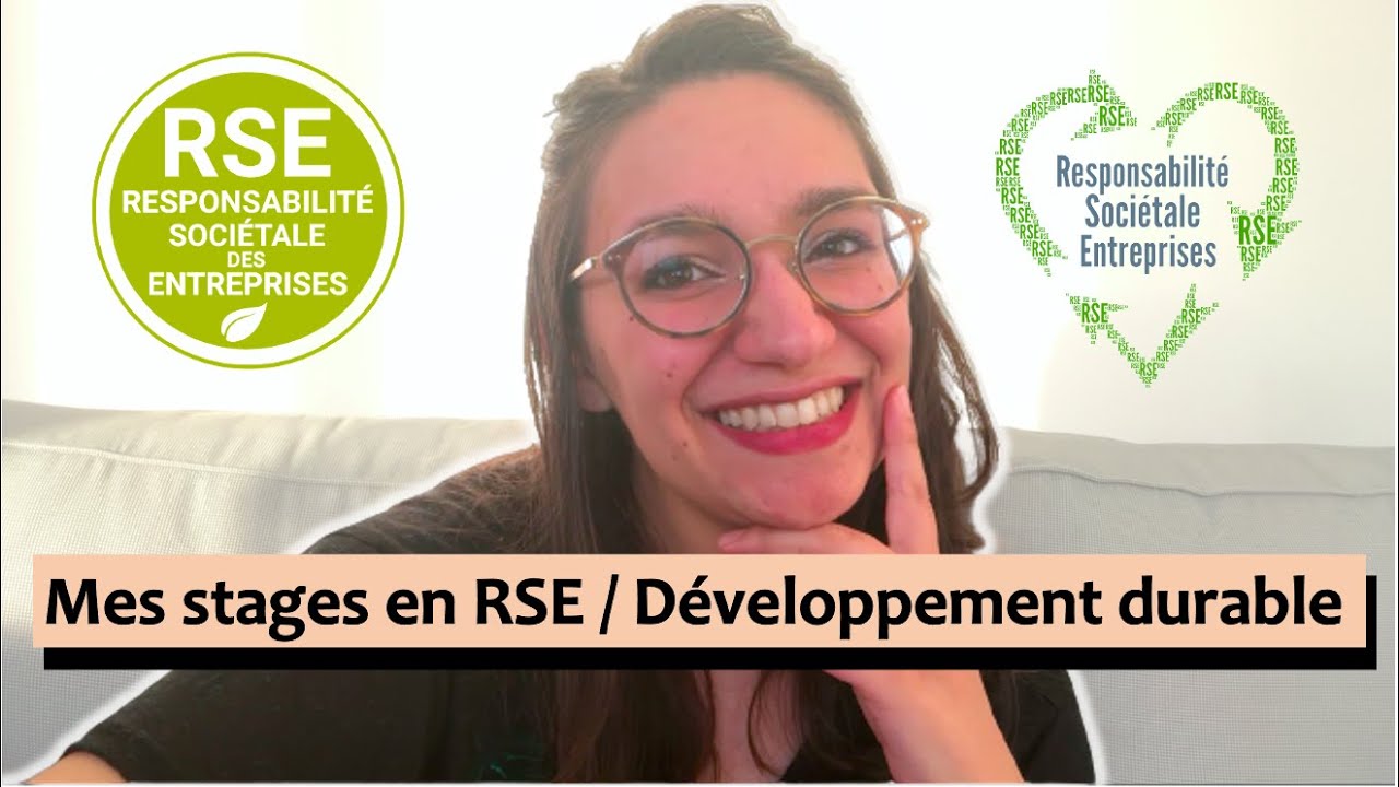 Mes STAGES en RSE : mes missions, mon expérience