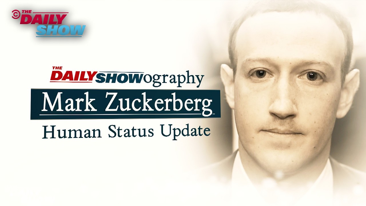 Mark Zuckerberg: Human Status Update | The Daily Showography