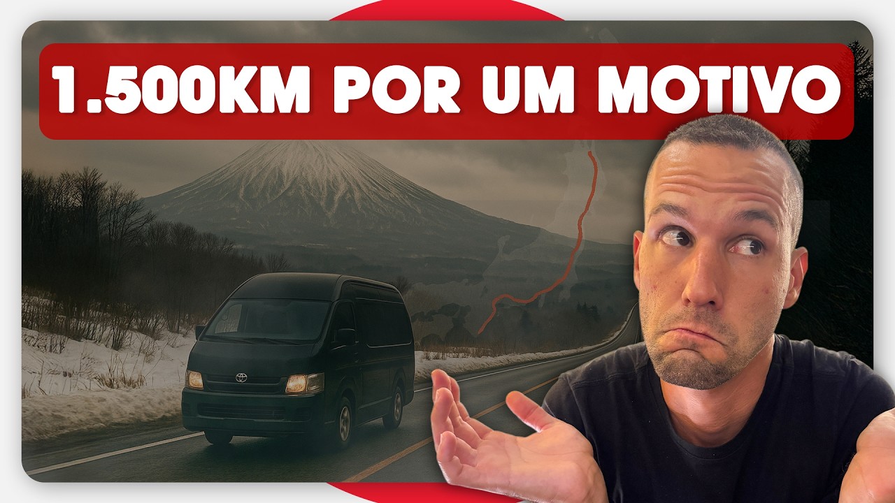Cruzamos o JAP&Atilde;O de VAN em busca de uma &Uacute;NICA coisa