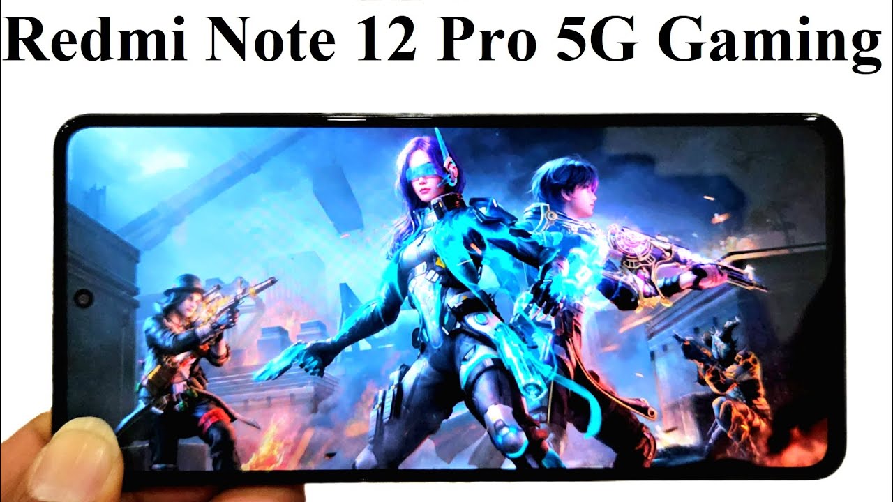 Xiaomi Redmi Note 12 Pro 5G - Hardcore Gaming Test (PUBG Mobile, Call of Duty, Asphalt 9)