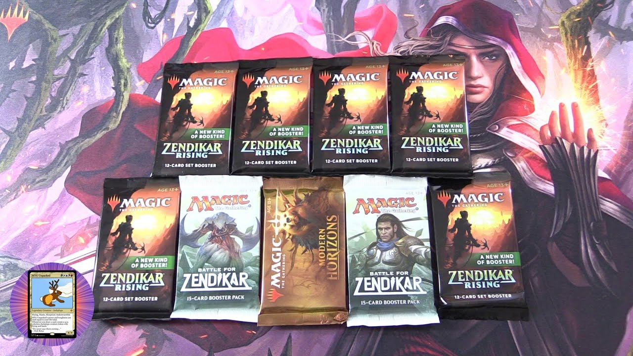 Zendikar Rising, BfZ & Modern Horizons Unpacked - NICE PULLS!