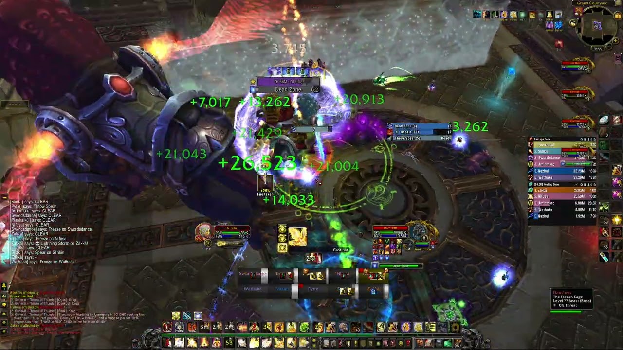 Wow - MoP Classic | ToT - Iron Qon - 10M HC - Holy pala pov | 7:30