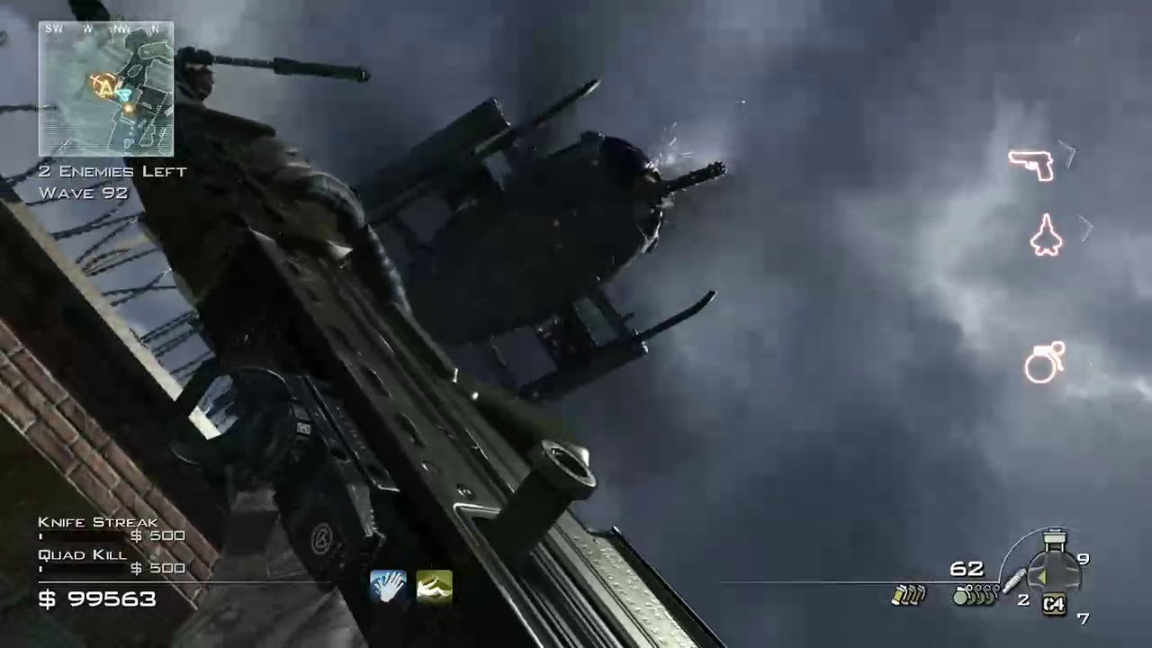 MW3 Survival Co-op Interchange NO TRAPS with Madmanbobbo wave 106 Xbox World record no traps. Part 2