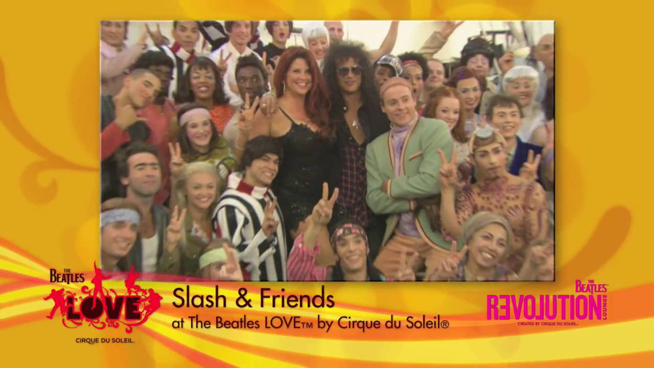 Slash and Friends see The Beatles&trade; Love&trade; by Cirque du Soleil&reg;