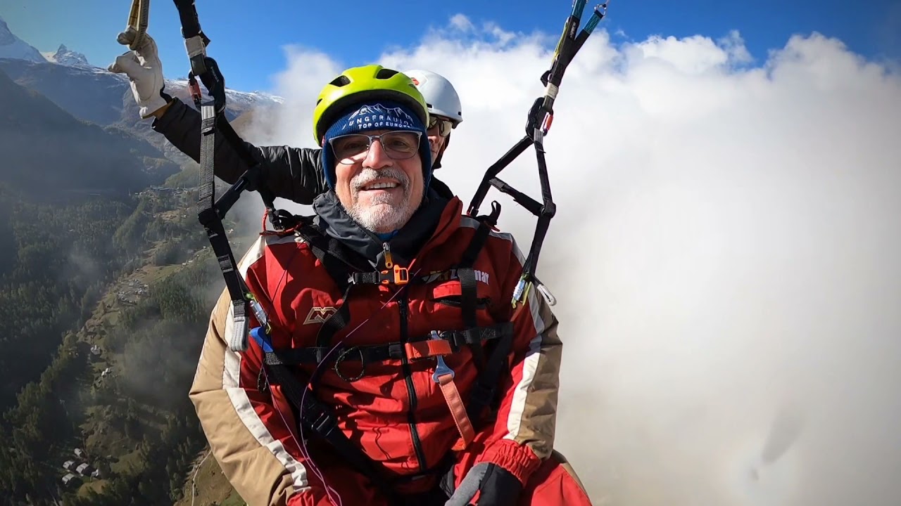 Paragliding Zermatt Switzerland 2021