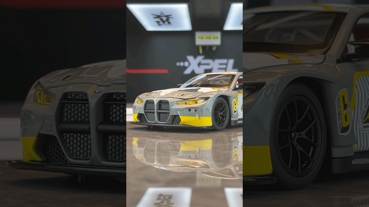 Miniature BMW M4 DTM Metal model car #diecast #modelcars #cars
