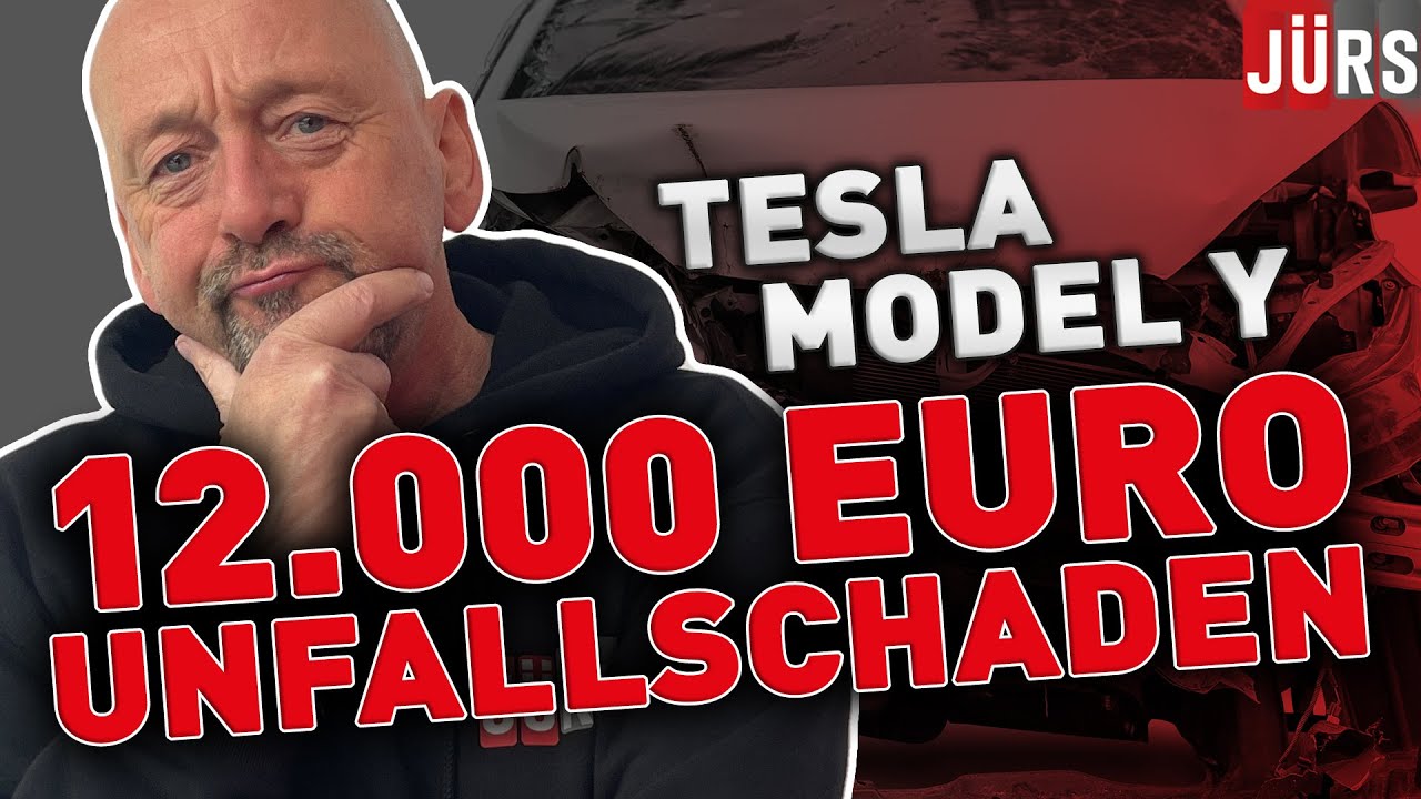 Was sollte man beachten? Tesla Model Y Unfall- 12.000&euro; Schadenh&ouml;he 😱Schadenkalkulation