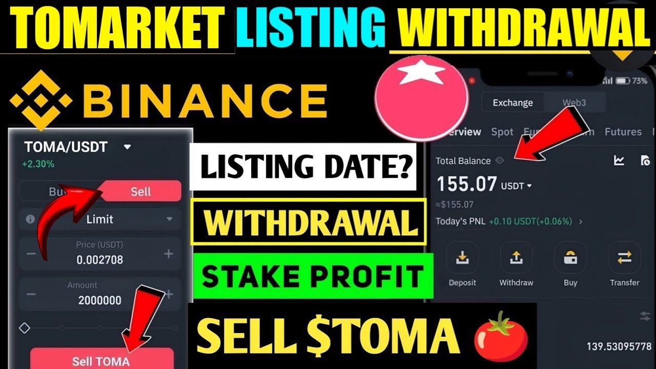 Tomarket Listing on Binance | Tomarket Listing Date | Tomarket Price | Tomarket New Updates