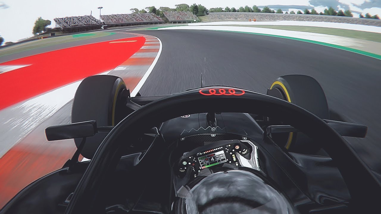 Audi R26 Onboard Testing at Barcelona | Assetto Corsa