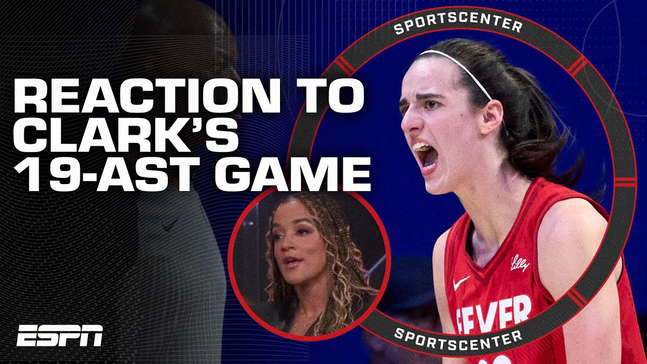 When Caitlin Clark shines, her teammates shine! - Andraya Carter | SportsCenter