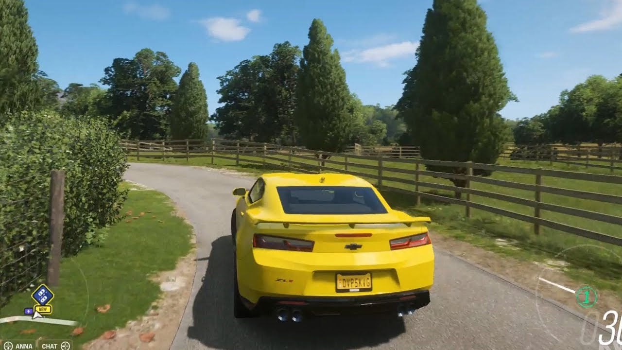 Forza Horizon 4 - Chevrolet Camaro ZL1 2017 - Open World Free Roam Gameplay (HD) [1080p60FPS]